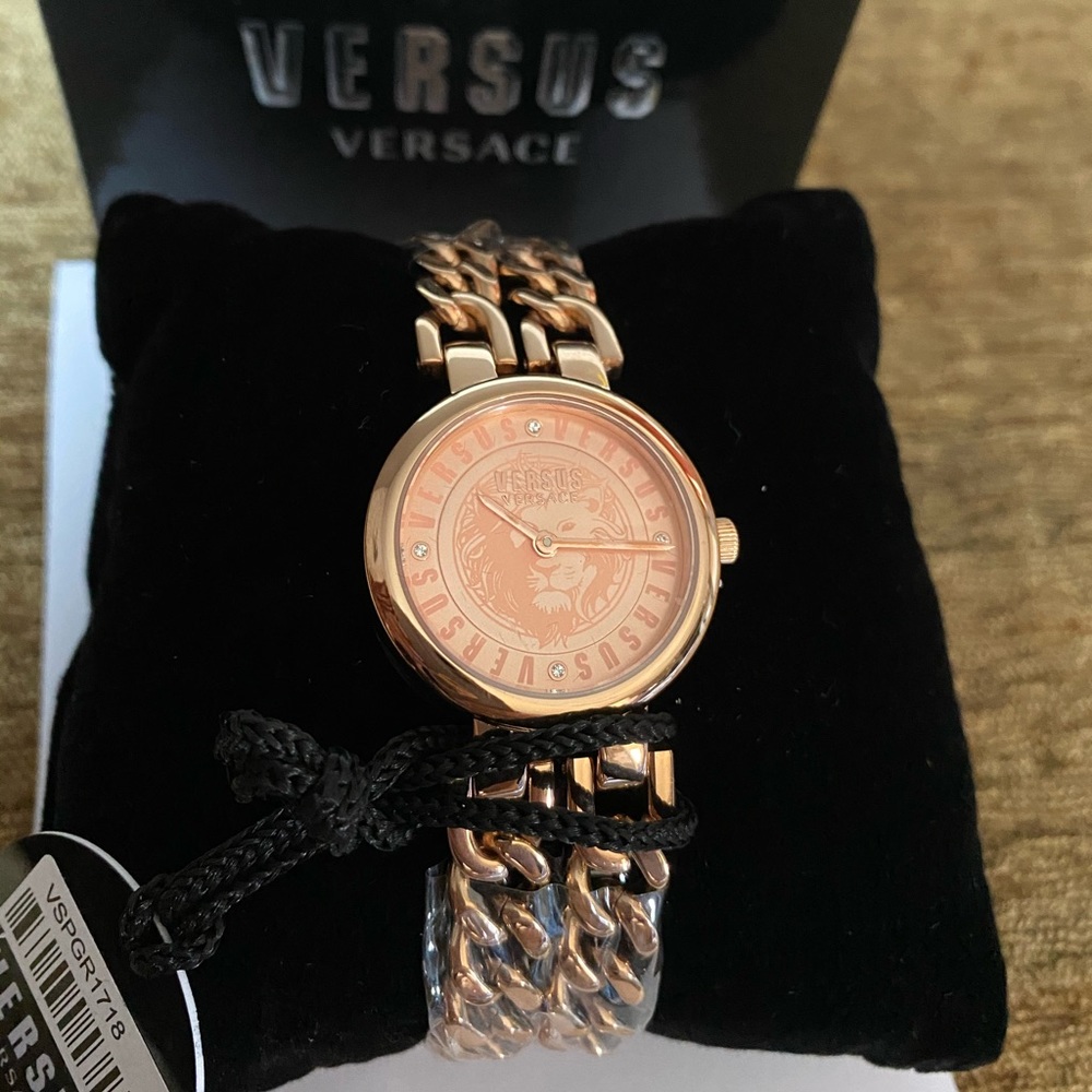 Versus Versace chain bracelet watch